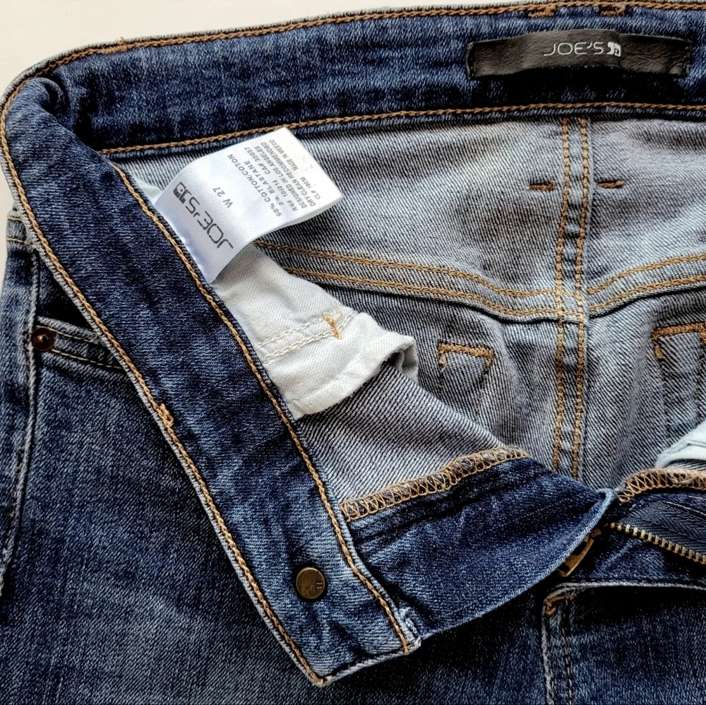 Joe's Skinny Ankle Jeans 27 Judi mid-rise 27     aa3 - Picture 4 of 8